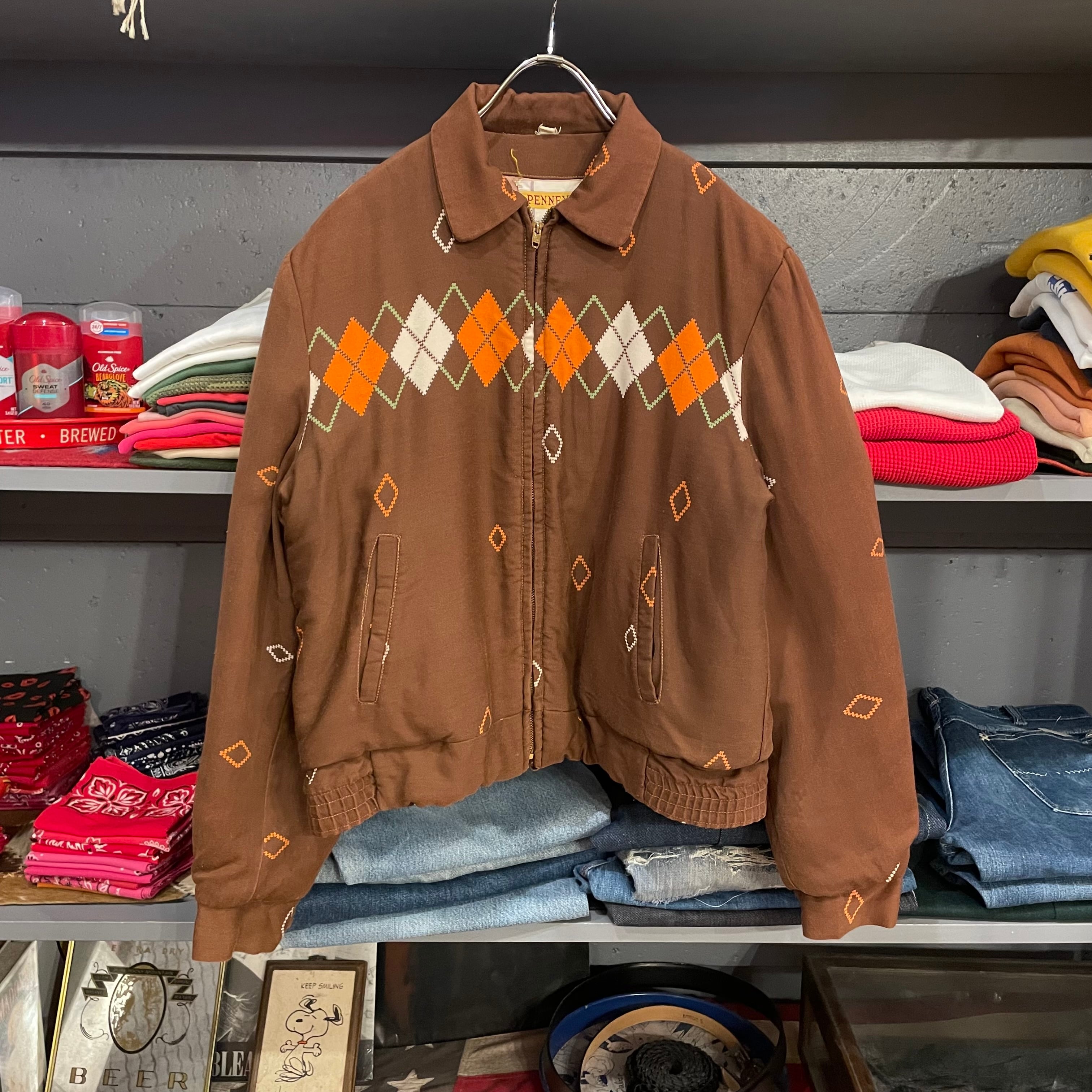 50s PENNY'S Rayon Gabardine Jacket 