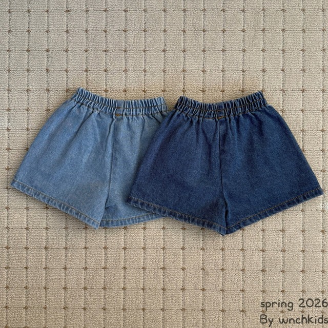 《送料無料》予約:ステッチデニム【wnchkid’s】