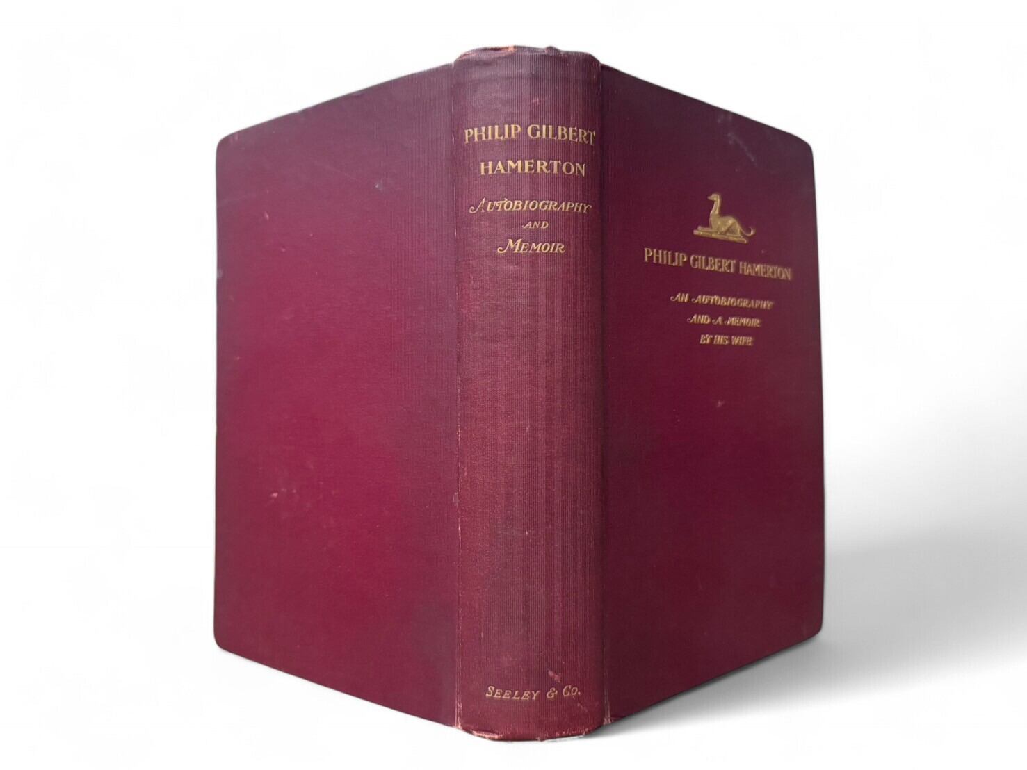【SL507】【FIRST EDITION】Philip Gilbert Hamerton An Autobiography 1834-1858 and a Memoir by His Wife 1858-1894(1897) /Philip Gilbert Hamerton& Eugénie Gilbert Hamerton