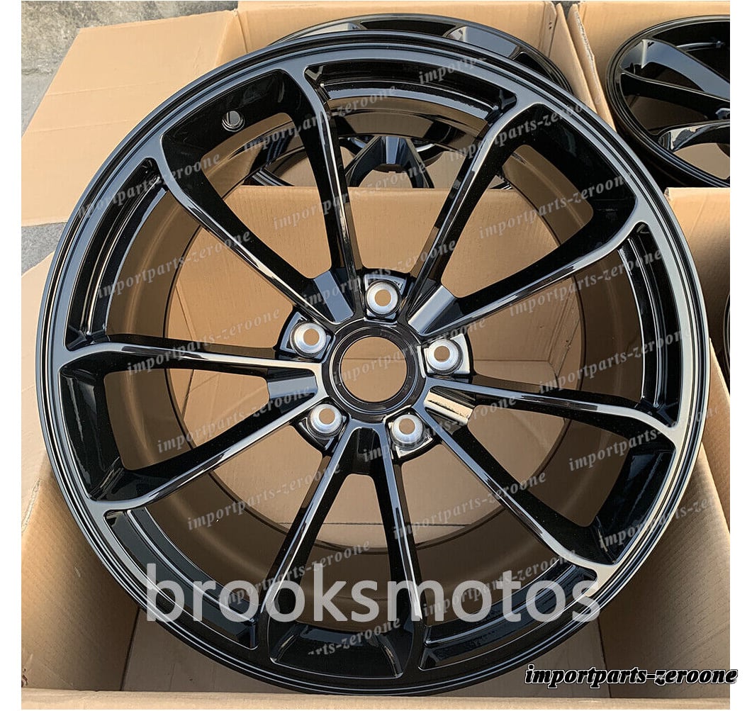 20インチ 新品グロスブラックスタイル ホイールポルシェ 997 911