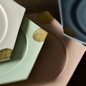 mmc3 MUMCA 丸谷牧子 作 六角中皿 / Hexagonal Plate / 2104400000375