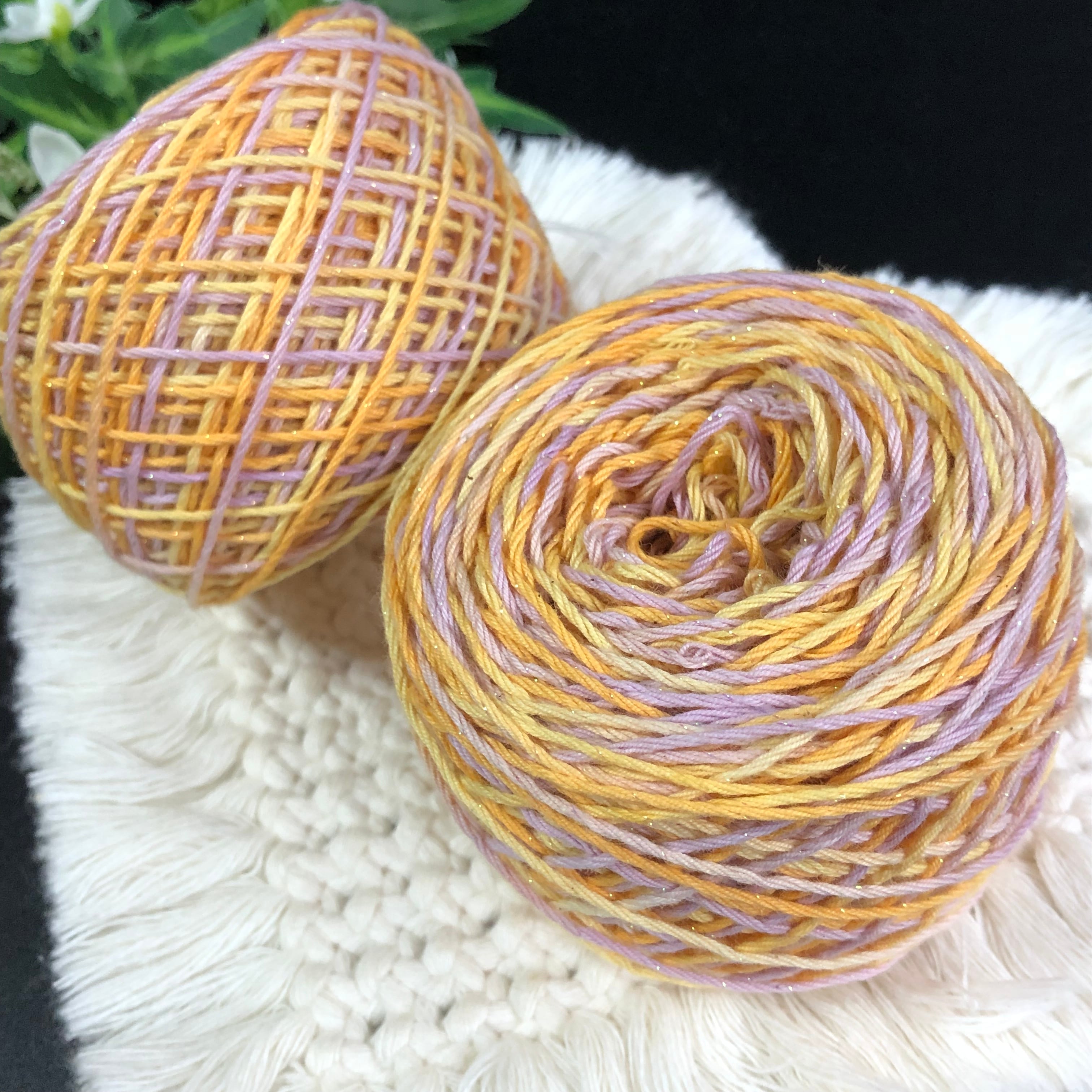 手染めハートレースさゆり染め