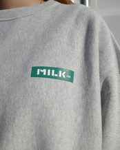 【MILKFED.】MILKFED.ⅹCHAMPION SWEAT TOP【ミルクフェド】