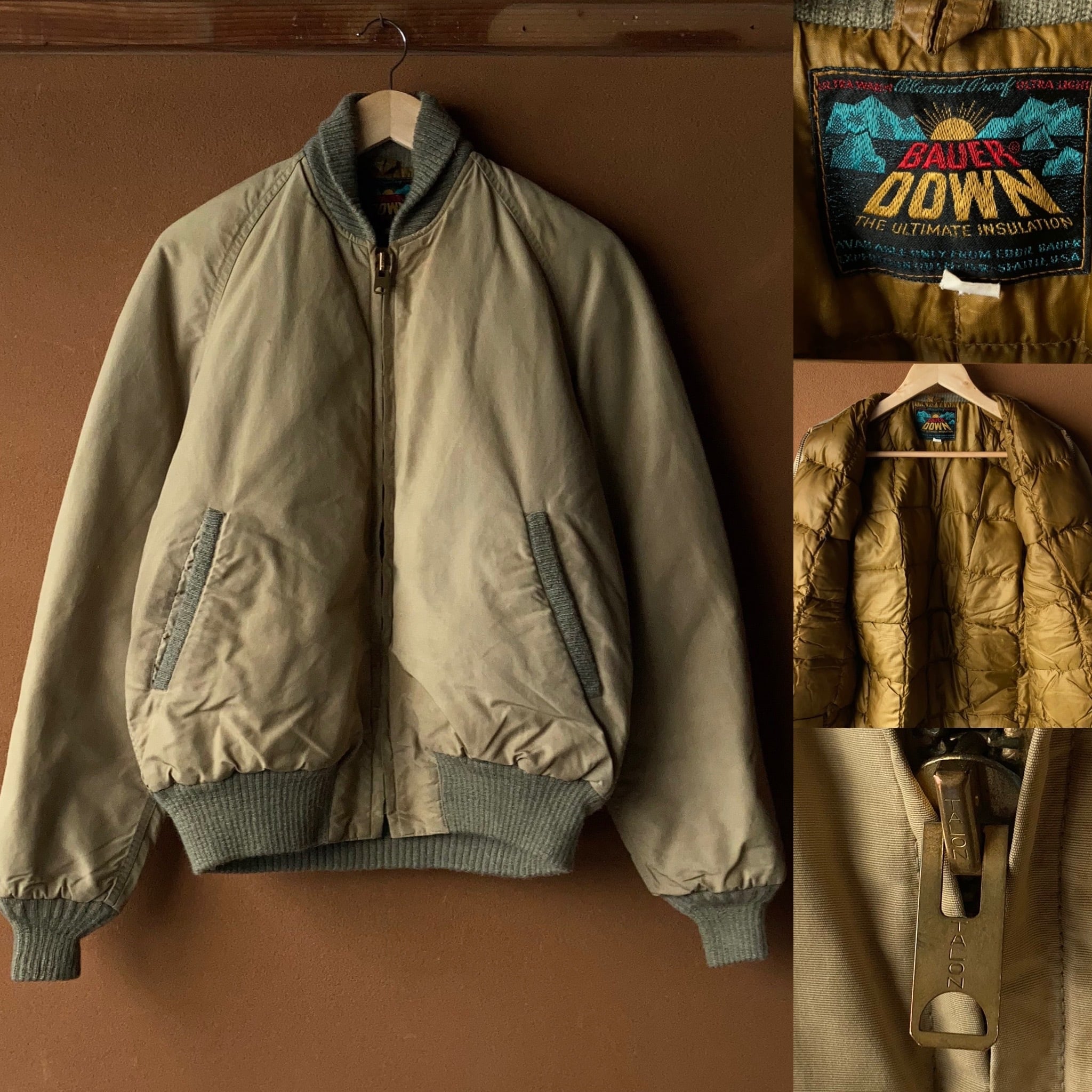 1960's BAUER DOWN オールパーパスダウンジャケット SIZE S 1960's BAUER DOWN オールパーパスダウンジャケット SIZE S