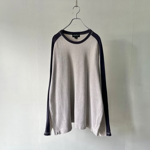 -eddie bauer- line design l/s cotton pullover