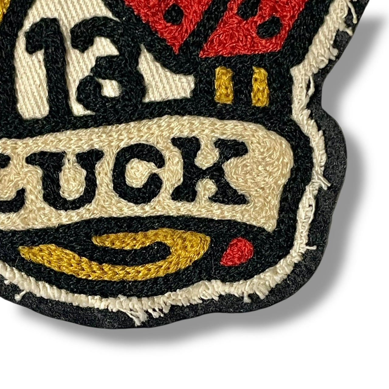 LUCK” PATCH チェーンステッチワッペン | 【RIOTT/ライオット】