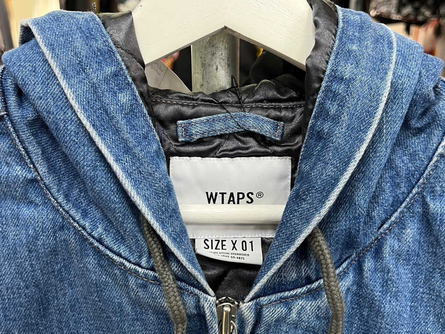 WTAPS VICE DENIM JACKET INDIGO S 1 WTVUA