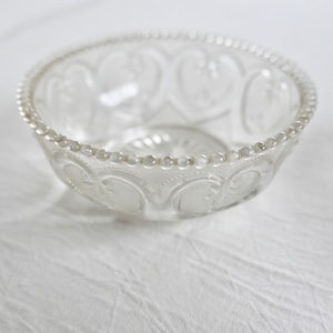 [NO.30546] ガラス中鉢  大正/ Glass Bowl / Taisho Era