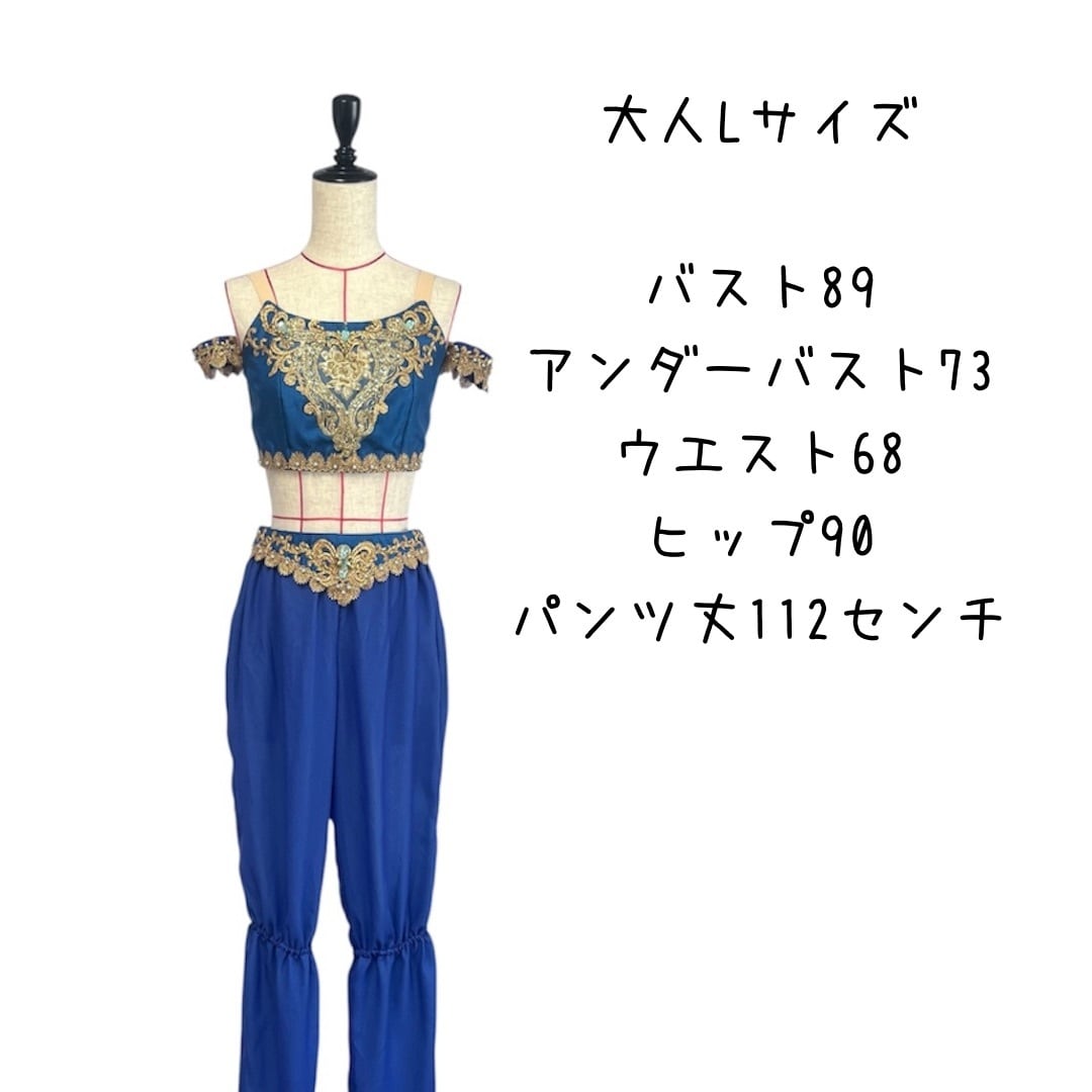 C-19cT 海賊セパレートパンツネイビー （M/L）《バレエ衣装》 | バレエ