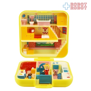 バンダイ ポーリーポケット エンジェルポケット レモン色のおうち 1991