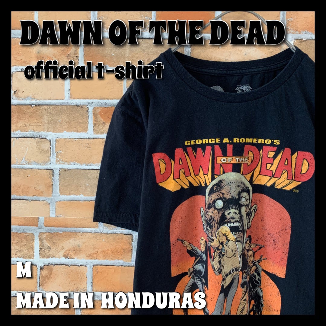 【Dawn of the Dead】 ドーンオブザデッド オフィシャル Tシャツ 映画tシャツ ゾンビ ホラー映画 | 古着屋手ぶらがbest  powered by BASE