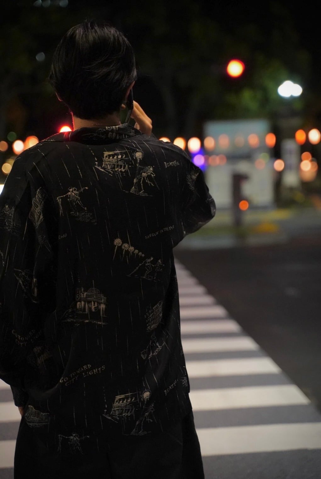 BEAT SKULL IN THE RAIN” SHIRT | 【OFFICIAL】PORTER CLASSIC ONLINE SHOP