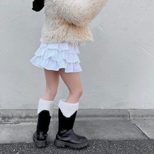 【 ご予約 】mocomoco long boots - もこもこロングブーツ (TYPE-B)
