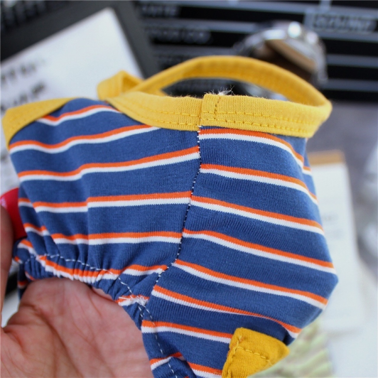 即納【NALU  select】　ボーダーオールインワン　Sサイズ