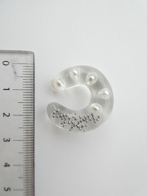 clear ear cuff
