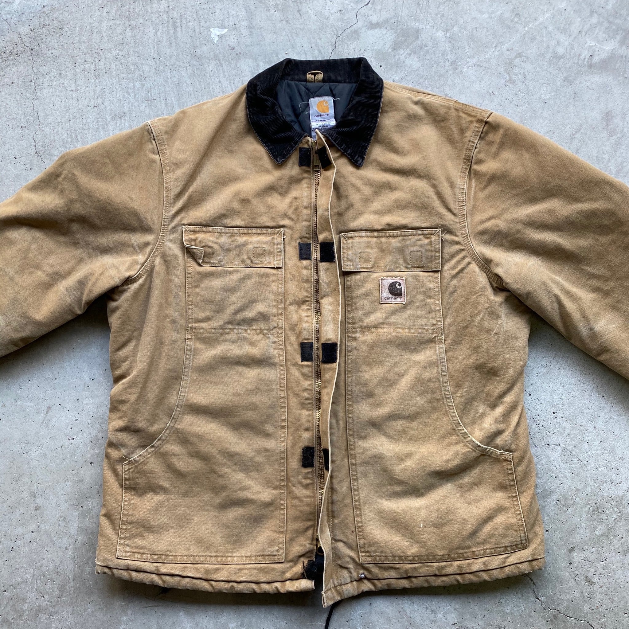 USA製 Carhartt カーハート トラディショナルコート ダック地 ワーク 