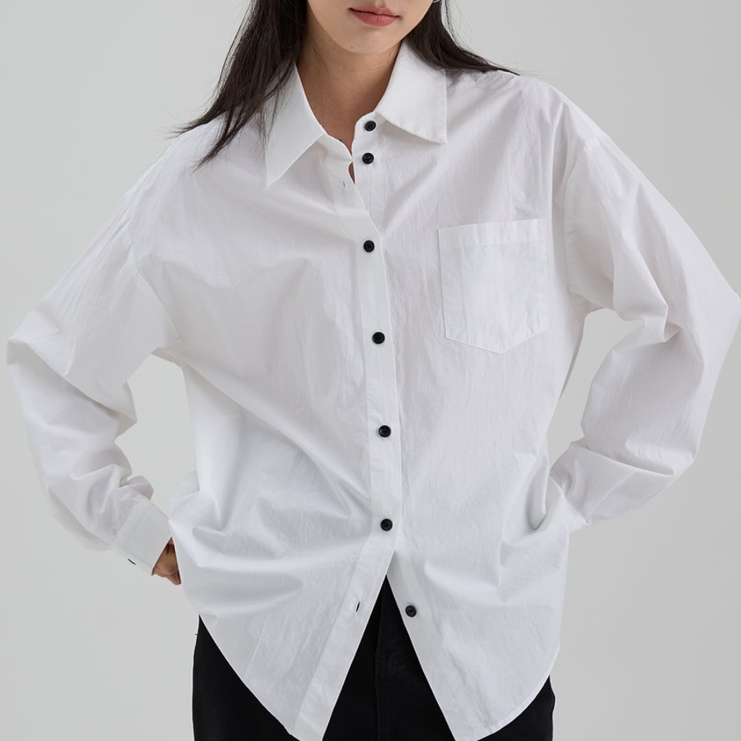 cotton long sleeve shirt