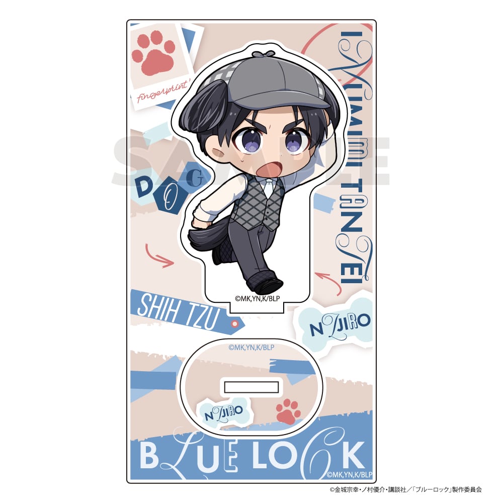 ブルーロック アクリルスタンド(七星 虹郎/いぬみみ探偵)