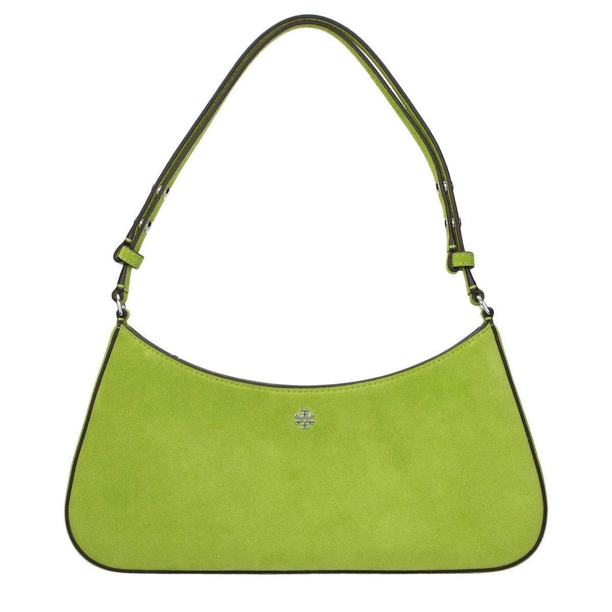TORY BURCH トリーバーチ レディース ショルダーバッグ スエード グリーン
