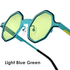 Titanium Sunglasses -octagon- / チタン アシンメトリー サングラス -オクタゴン-