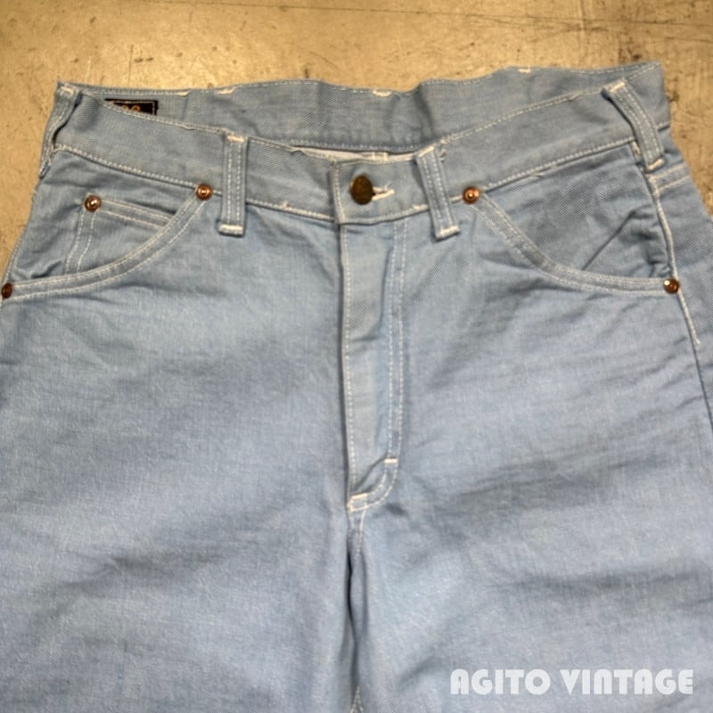 70's Lee RIDERS リーライダース 108Z サックスブルーデニム 70's Lee RIDERS リーライダース 108Z サックスブルーデニム
