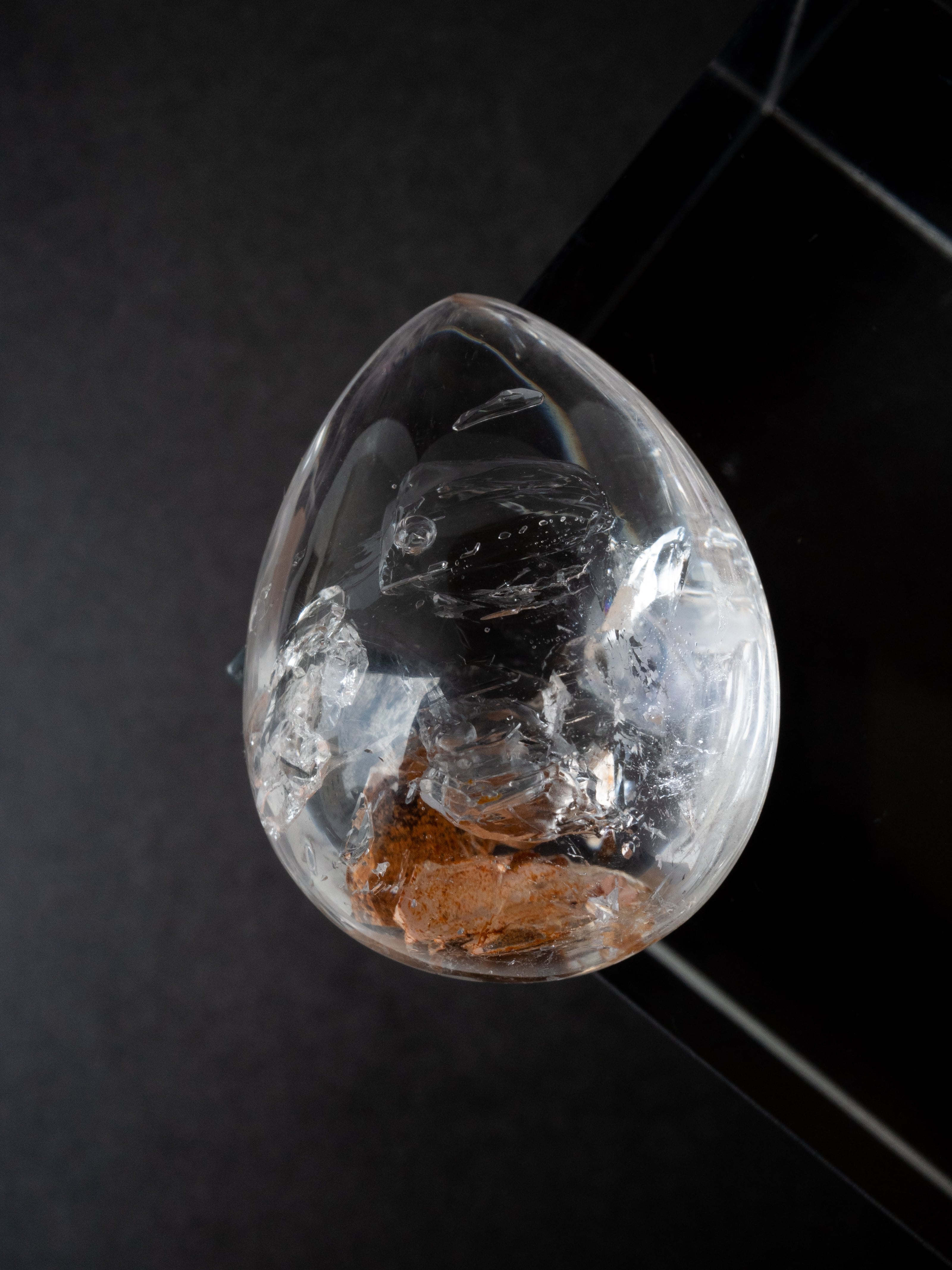 水入り水晶 / エンハイドロクォーツ- a15 | SELSHA