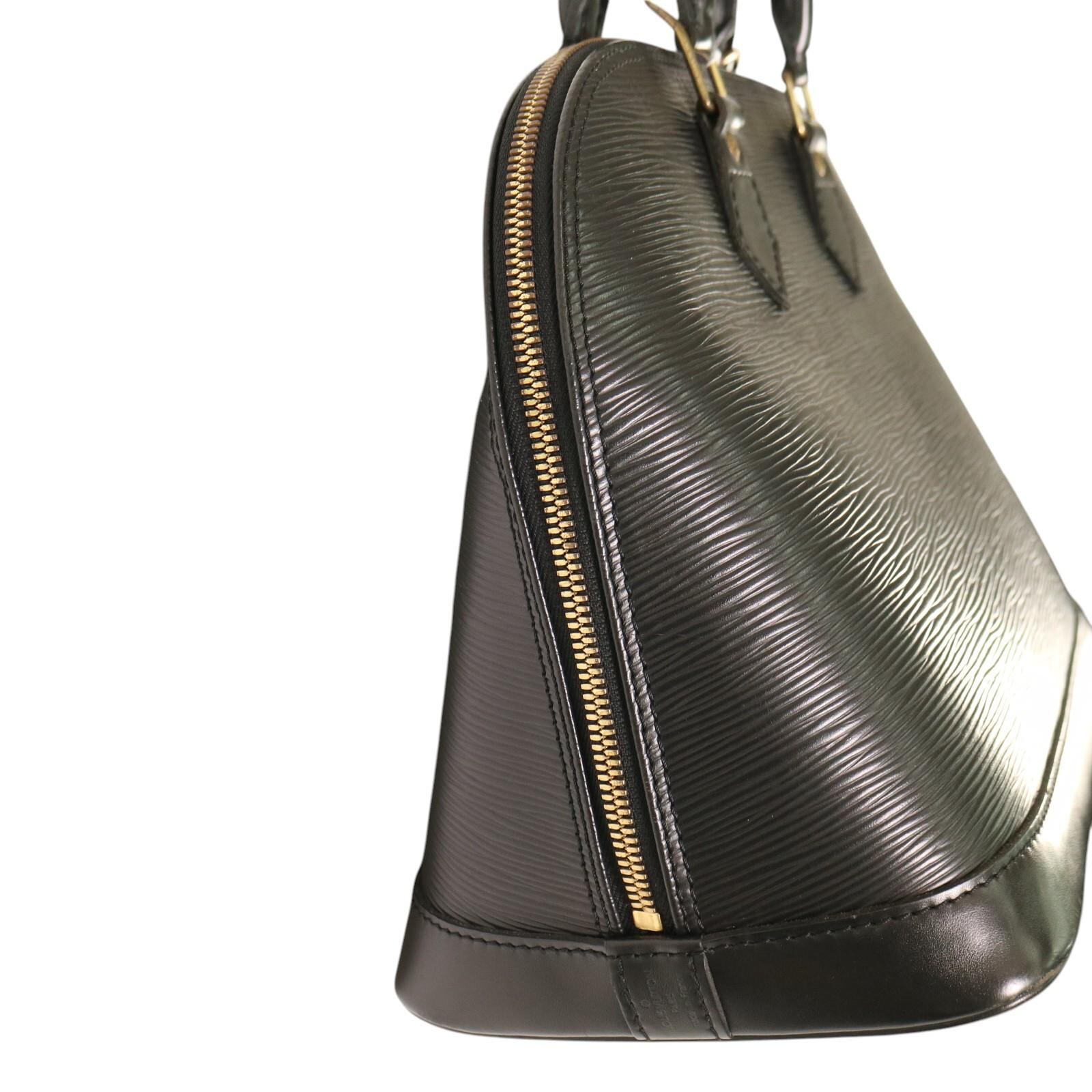 ルイヴィトン アルマ MI0956 レザー ハンドバッグA-7738 LOUIS VUITTON ルイヴィトン ｱﾙﾏ MI0956 レザー ハンドバッグ ブラック