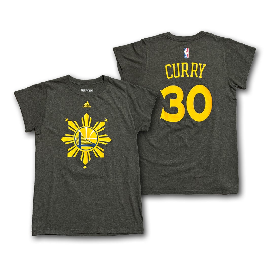 Stephen Curry 【Golden State Warriors】 Numbering T-Shirt. adidas
