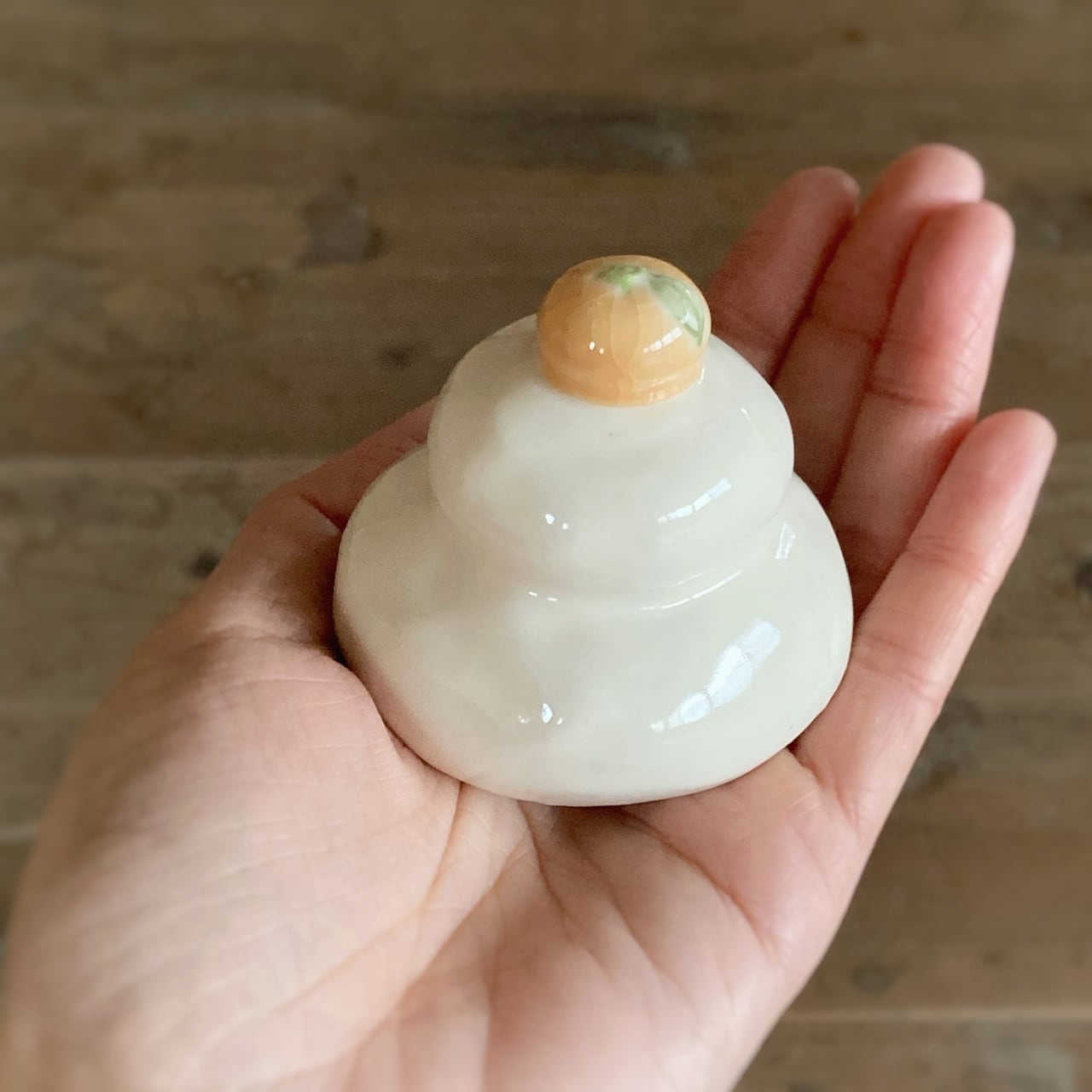 鏡餅　小　(上絵)