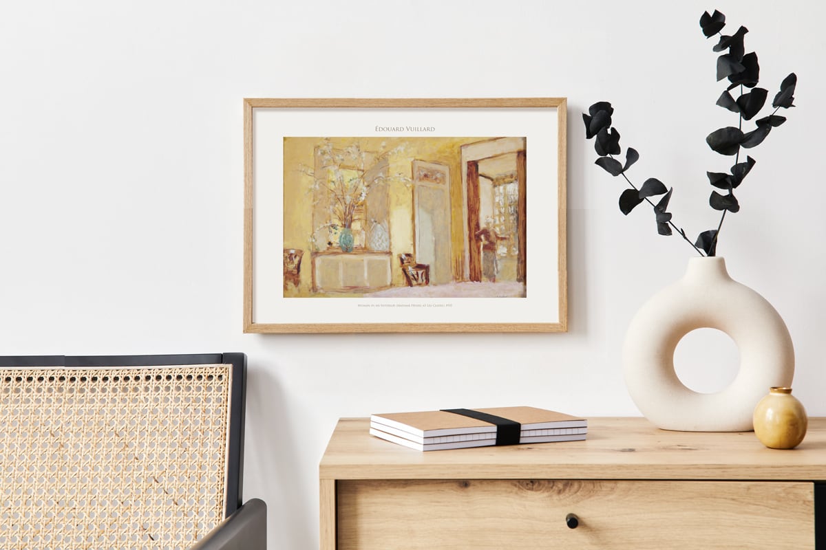 エドゥアール・ヴュイヤール Woman in an Interior (Madame Hessel at