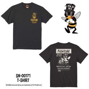 【SHYNESS】T-SHIRT RADIAL BEE SUMI