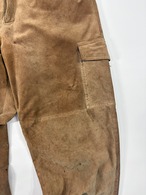 1990s- Suede Cargo Pants