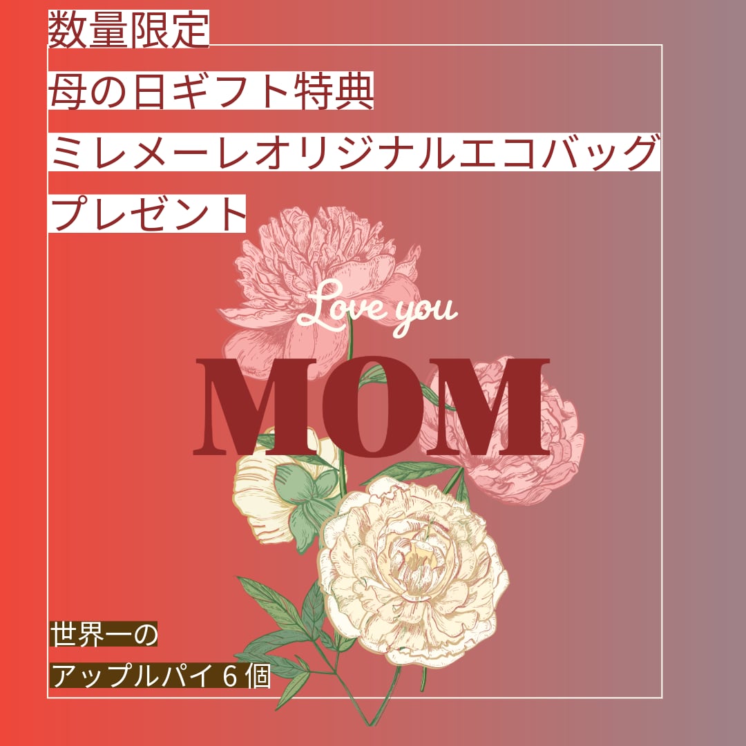 ★母の日ギフト★世界一のアップルパイ6個セット