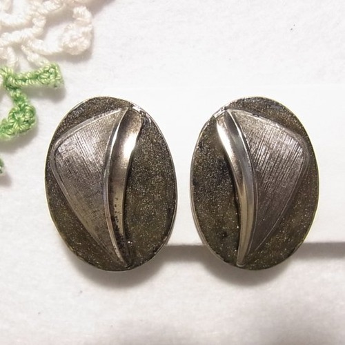 オーバルイヤリング　ヴィンテージイヤリングのセール通販　9194E