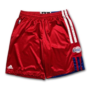 Los Angeles Clippers Old Logo Patch Basketball Shorts. adidas