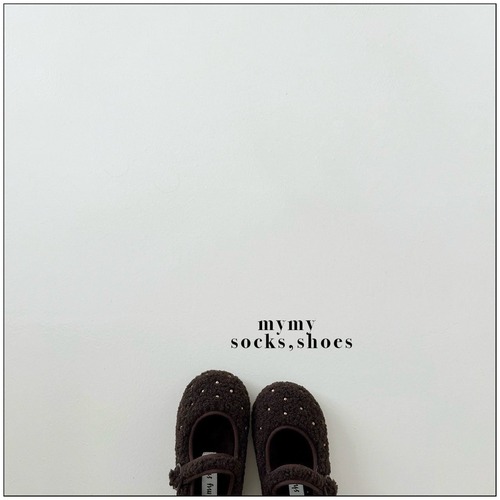 予約 Cocker Spaniel Shoes - brown      [ my my ]