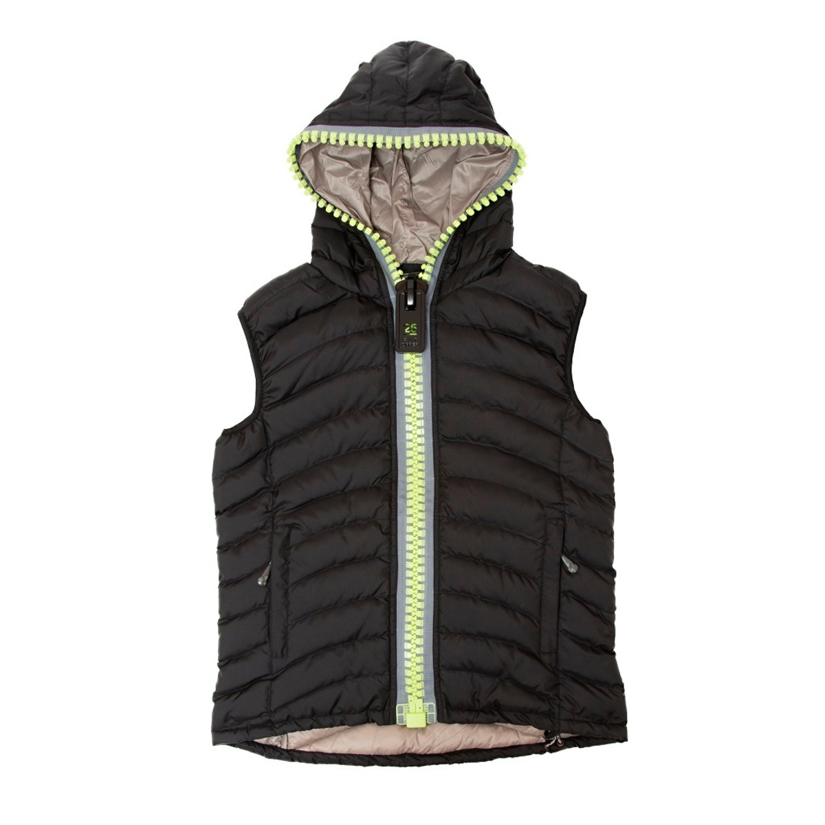 Hypertrophy Fatzipper HOOD DOWN VEST | ヤマダウェブコム