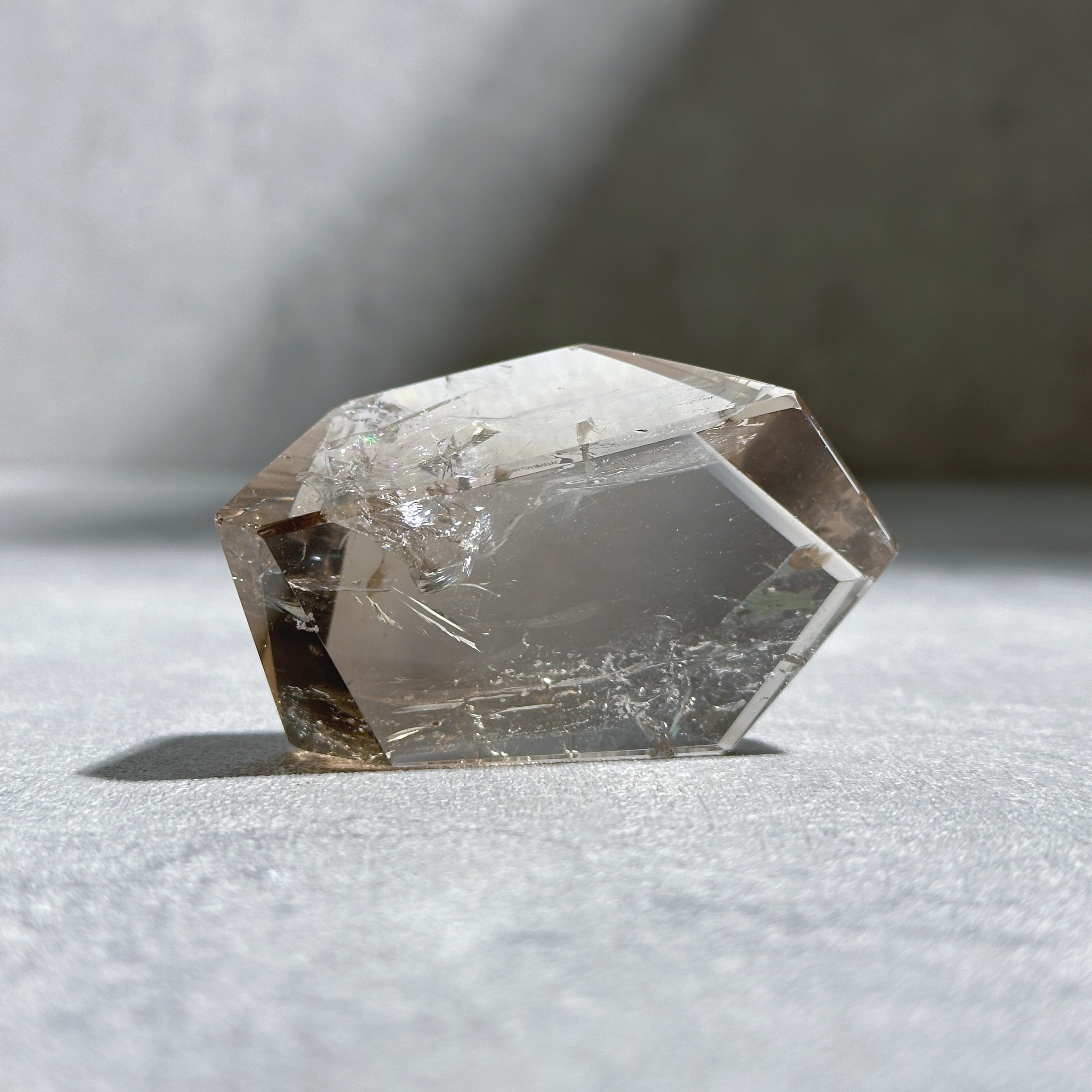 虹◎スモーキークォーツ フリーフォーム31◇ Smoky quartz ◇天然石