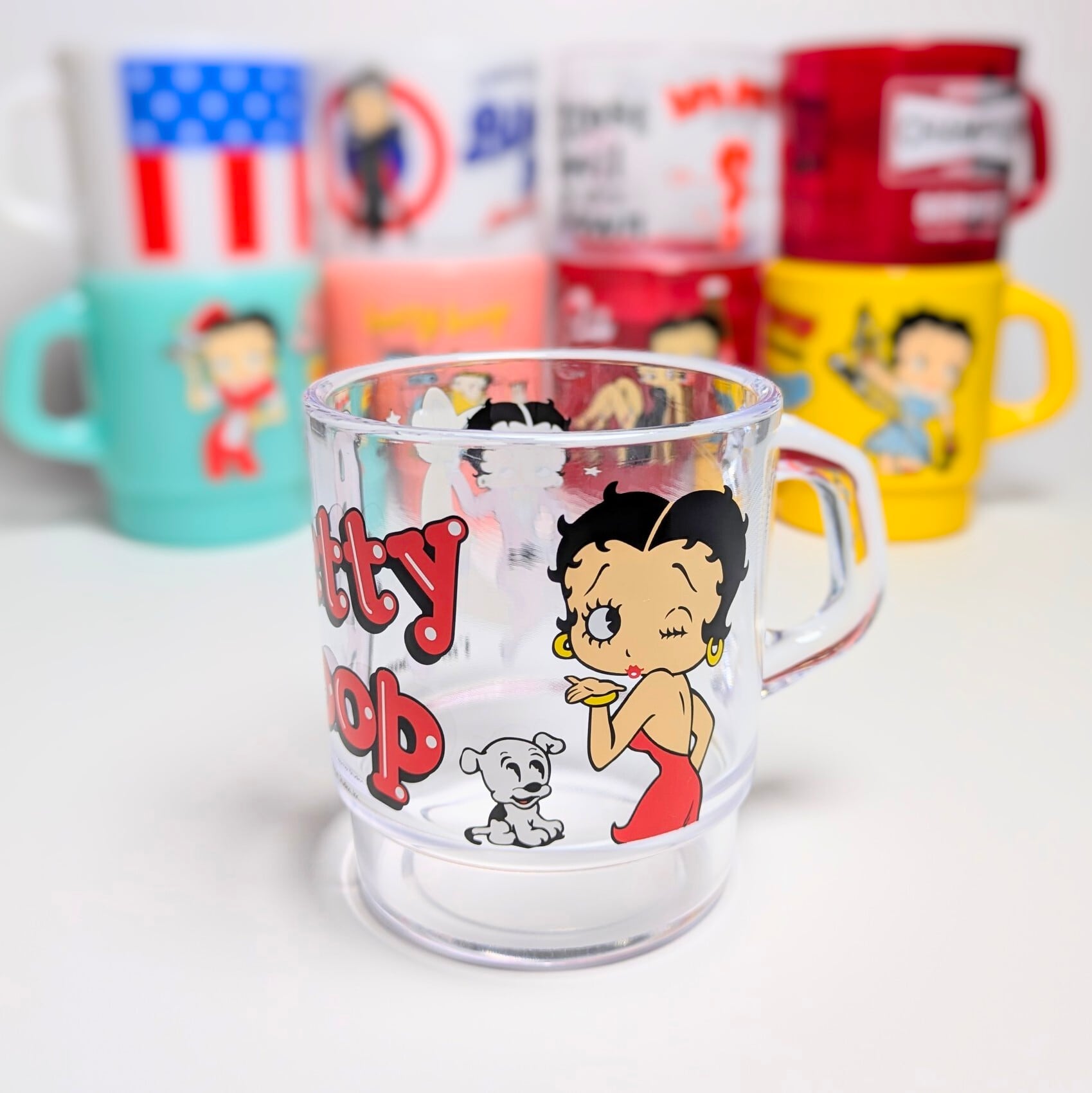 STACKING MUG / スタッキングマグ 積み重ねられるマグ 】 Betty Boop