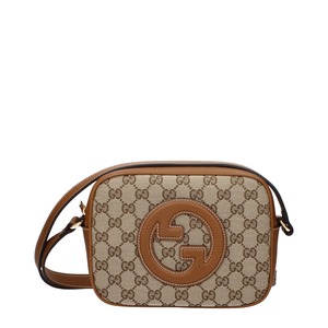 GUCCI グッチ レディース クロスボディバッグ ファブリック ベージュ