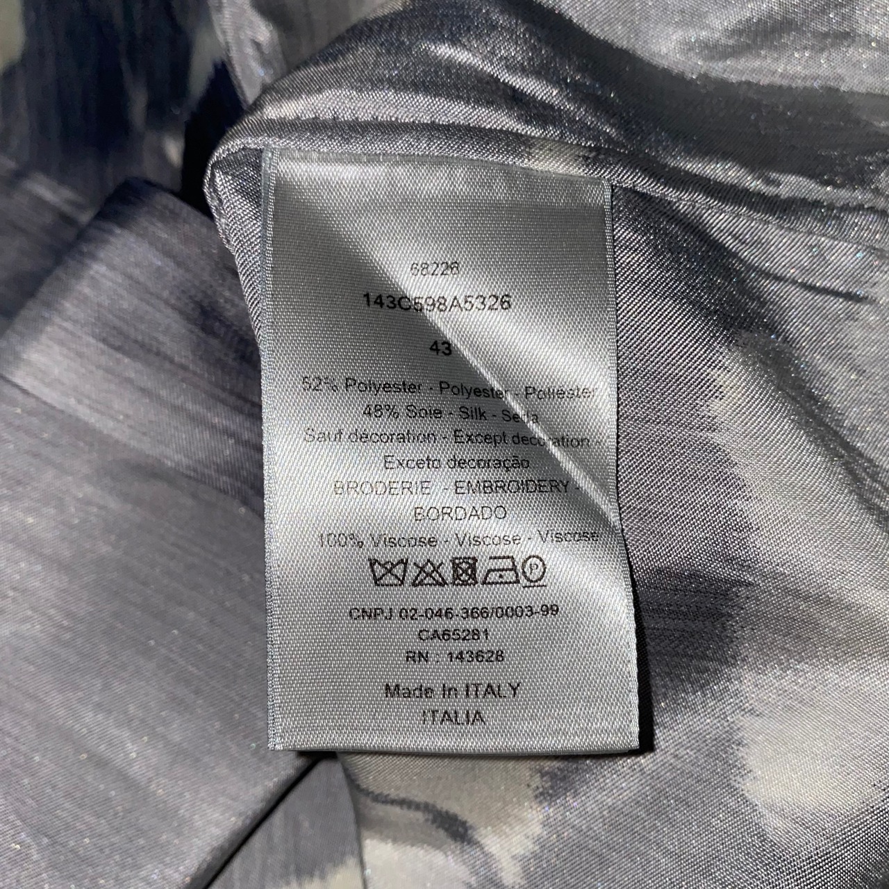 2021AW DIOR HOMME long sleeves shirt