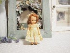 ブルーアイ　イエロー花柄ワンピース「Nancy Ann Story Book Doll」 画像1