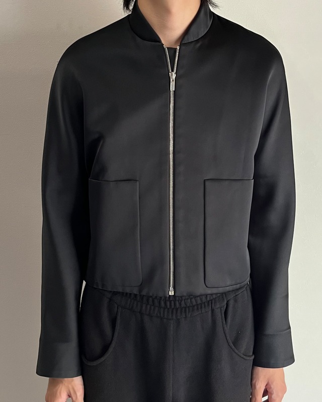 【2015/AW BALENCIAGA】short length bomber jacket