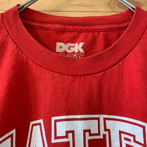 【DGK】 ポパイ コラボ Tシャツ POPEYE ビッグプリント XL