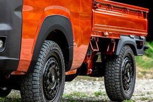 fusion ワイドフェンダー9 【シボ黒】トヨタ ピクシストラック S500U/S510U