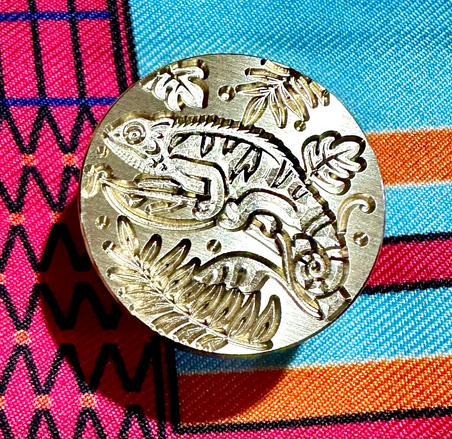 スタンプ(カメレオン)