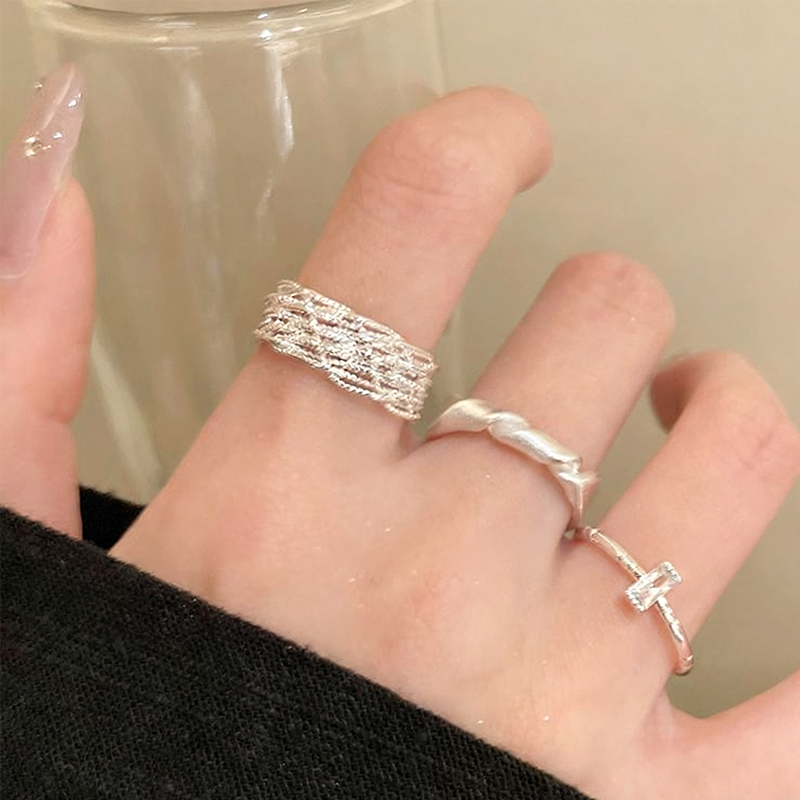 ZJ多層レースリング 3点セット