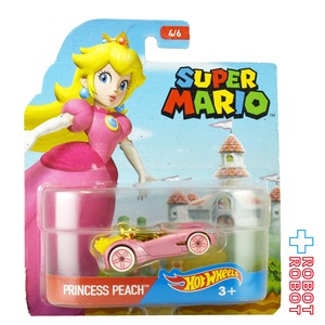 ホットウィール 2016 スーパーマリオ キャラクターカーズ ピーチ姫 ダイキャスト ミニカー 未開封