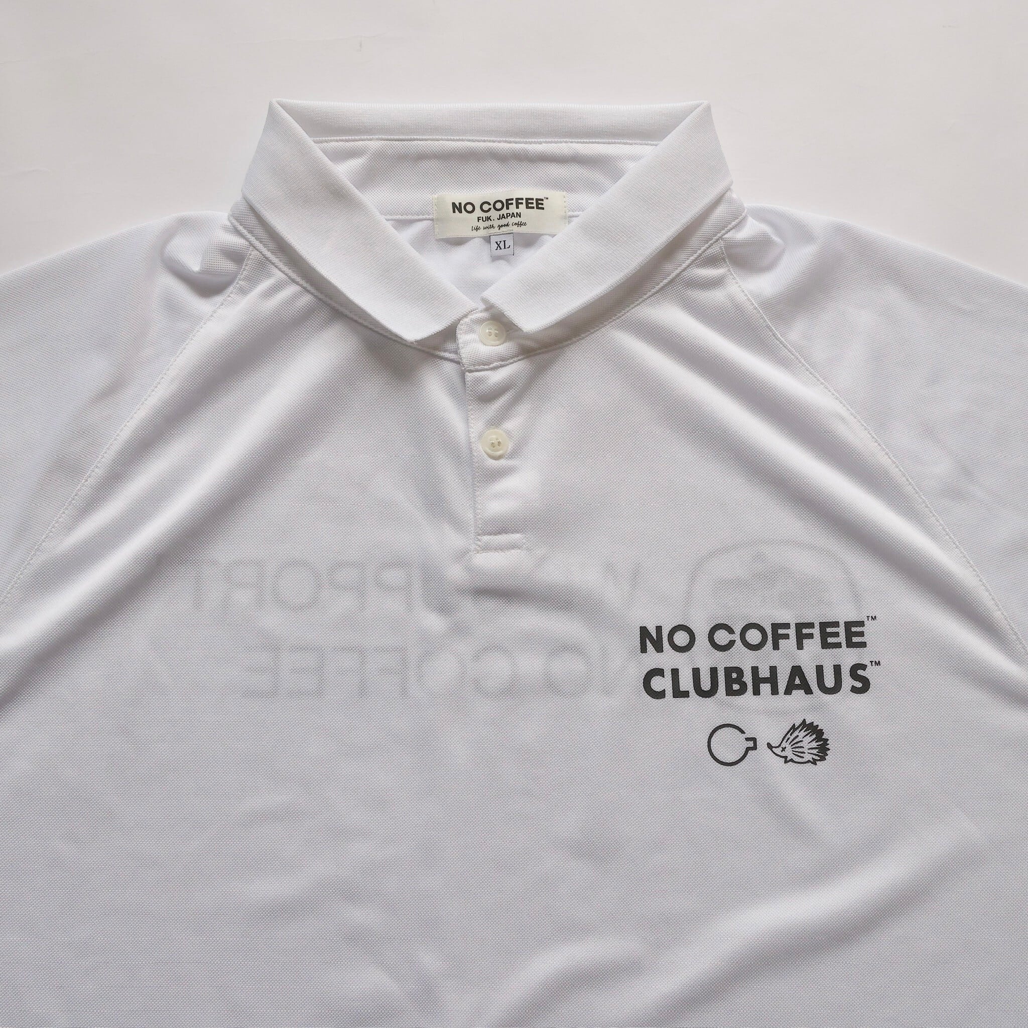 NO COFFEE × CLUBHAUS POLO SHIRT S/S | NO COFFEE NO COFFEE × CLUBHAUS POLO SHIRT S/S | NO COFFEE