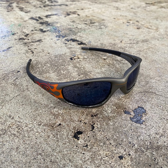 90s OAKLEY STRAIGHT JACKET BLACK FLAMES | GALAXIES